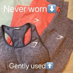 Gymshark seamless leggings + bra